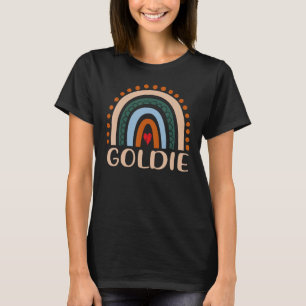 Camiseta Goldie Name Personalized Funny Women Rainbow Goldi