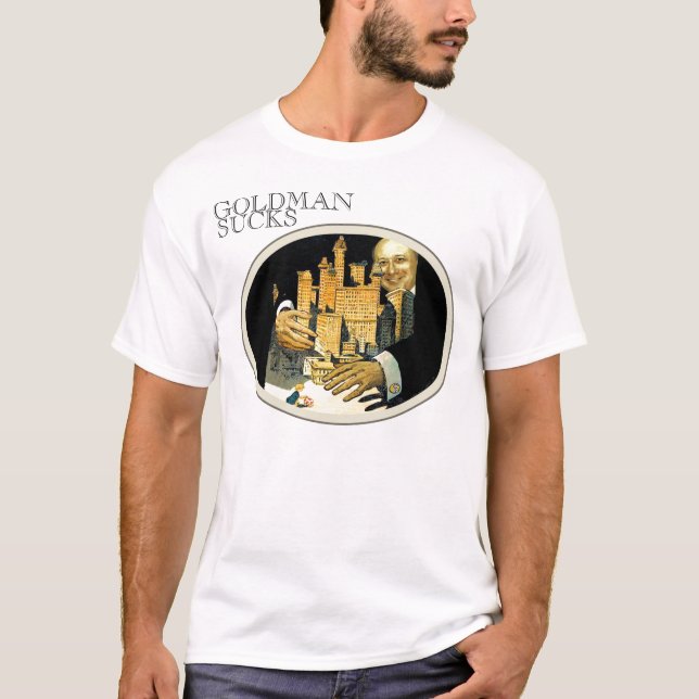 Camiseta Goldman chupa (Anverso)