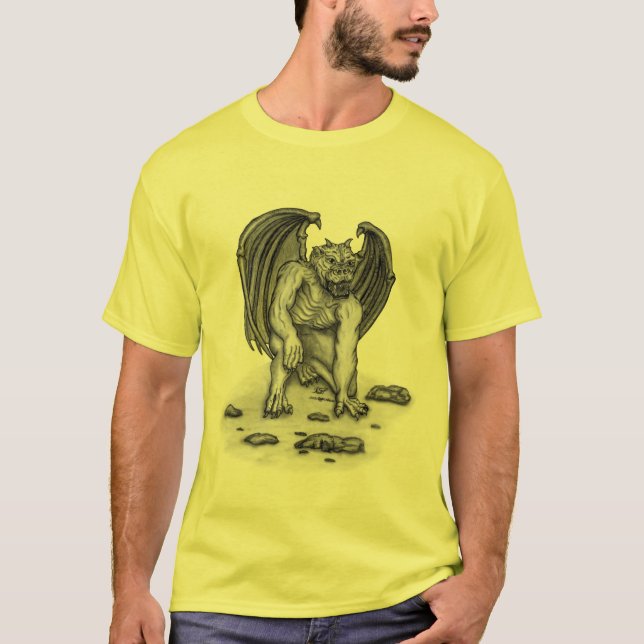 Camiseta Golem Gargoyle (Anverso)