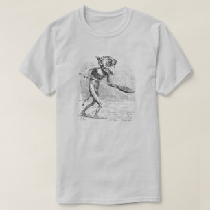 Camiseta Golem o Homunculus con una cuchara