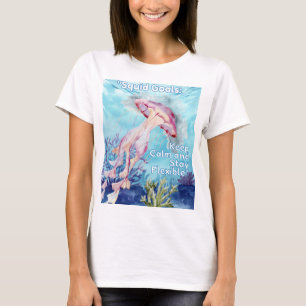 Camiseta goles de calamares , mantener la calma y ser flexi