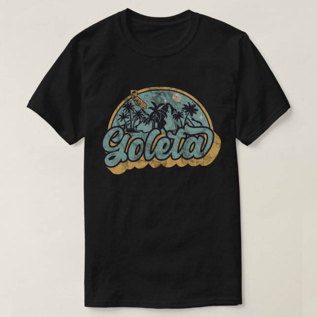 Camiseta Goleta, California (Diseño del anverso)