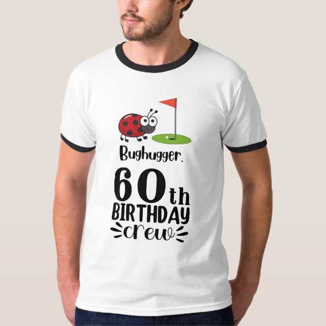 Camiseta Golf 60.º regalo divertido del soplón de cumpleaño (Anverso)