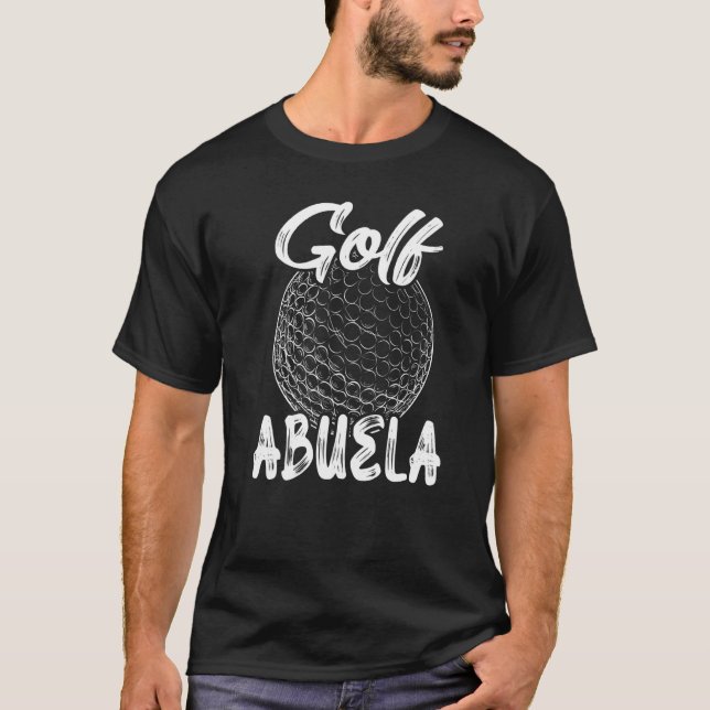 Camiseta Golf Abuela Mujeres Golf Ball Familia Jugadora M (Anverso)