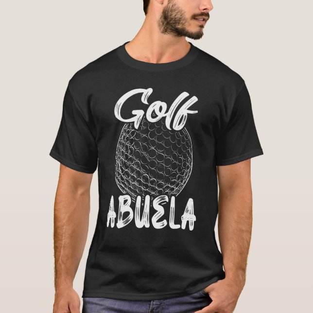 Camiseta Golf Abuela Mujeres Golf Ball Familia Jugadora M (Anverso)