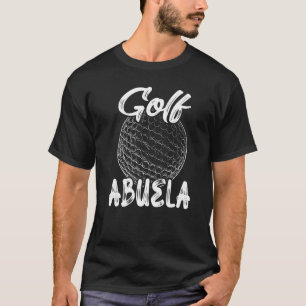 Camiseta Golf Abuela Mujeres Golf Ball Familia Jugadora M