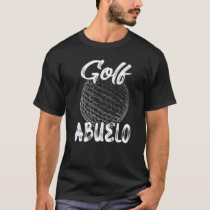 Camiseta Golf Abuelo Men Golfer Golf Ball Mat Familia Jugad