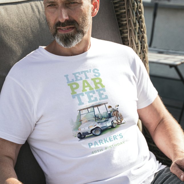 Camiseta Golf Adultos Cumpleaños Personalizado (Subido por el creador)