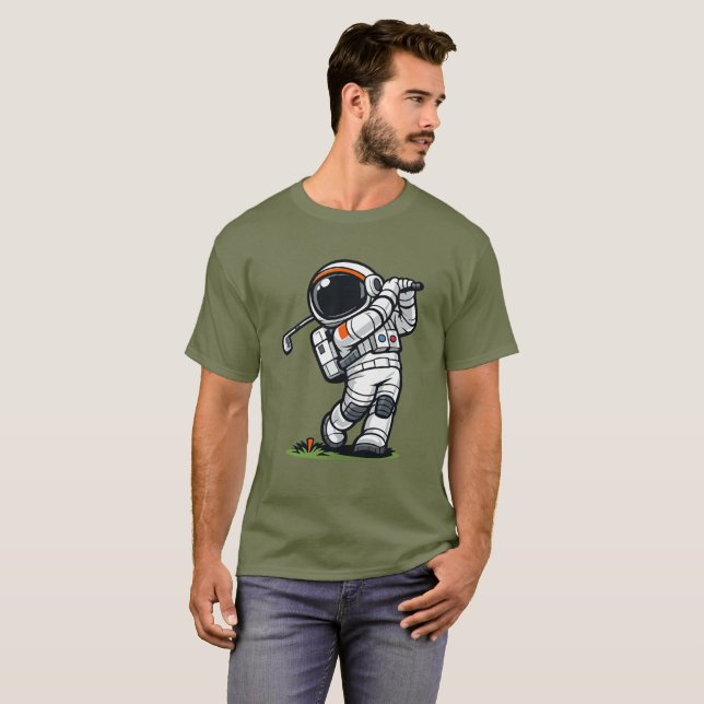 Camiseta Golf Astronauta (Anverso completo)