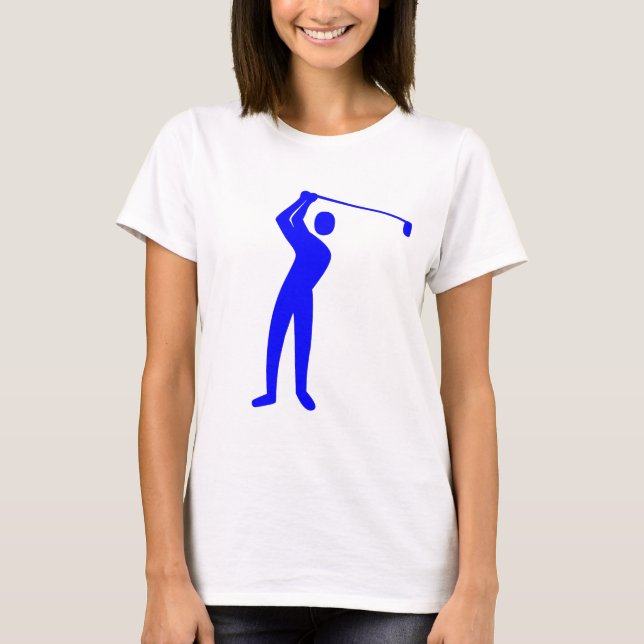 Camiseta Golf - Azul (Anverso)