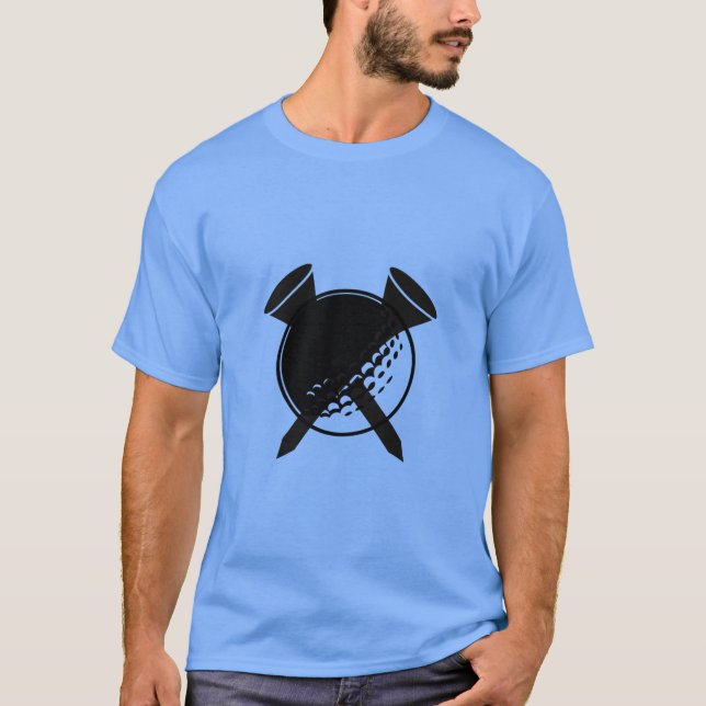 Camiseta Golf Ball & Tee (Anverso)
