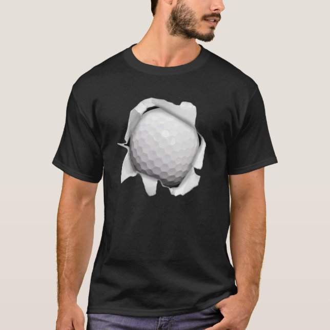 Camiseta Golf Ball Y Wallpaper Golfer Hombres Golf Boys G (Anverso)