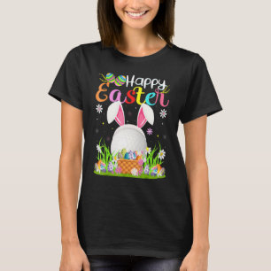 Camiseta Golf Bunny Egg Hung Golf Happy Easter