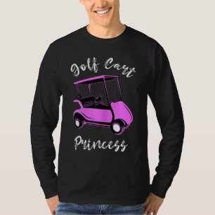 Camiseta Golf Cart Princess Golfing Chica Golf Sport Lover 