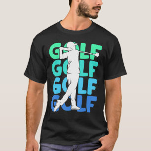 Camiseta Golf Club Golfing Golfer Niños Niños Hombres_1