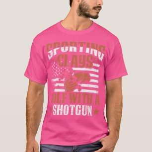 Camiseta Golf con escopetas Deportistas Shooters Clay Pigeo