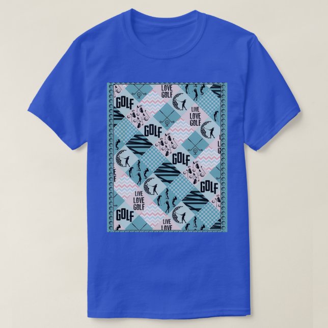 Camiseta Golf Cross Live Love Golf Graphic (Diseño del anverso)