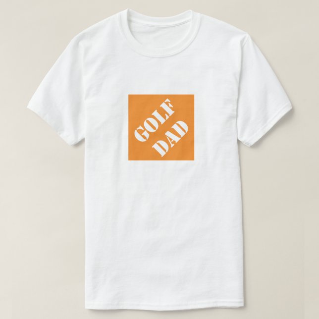 Camiseta Golf Dad Funny Dad Idea cómica de regalo del Día d (Diseño del anverso)