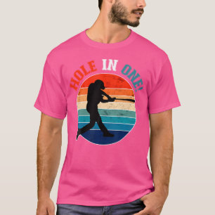 Camiseta Golf de béisbol divertido deportes Homerun Hole In