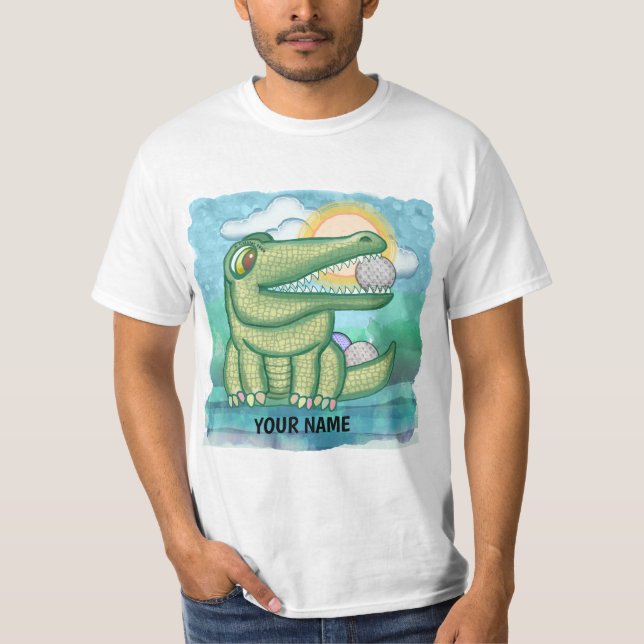 Camiseta Golf de Cocodrilo (Anverso)