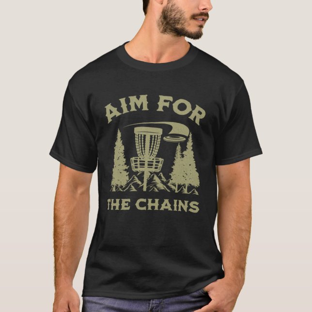 Camiseta Golf de Disco Apuntar a las Cadenas IV (Anverso)