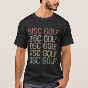 Camiseta Golf de disco de estilo retro