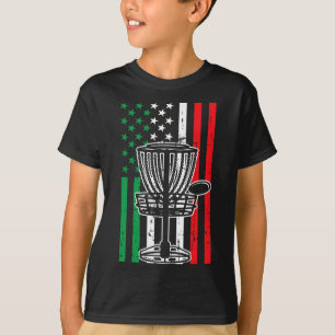 Camiseta Golf de disco italiano bandera de Italia Frisbess 