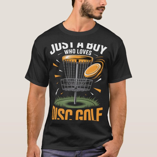 Camiseta Golf de Disco para Chicos  (Anverso)