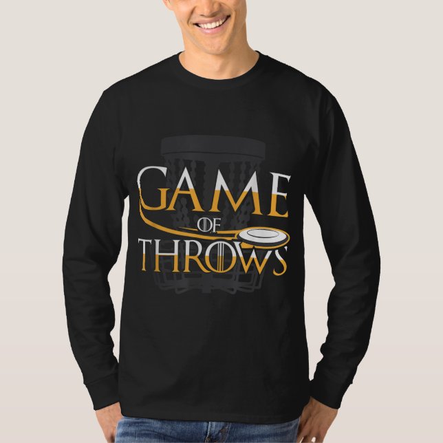 Camiseta Golf de disco para hombres Frisbee Tee de golf div (Anverso)