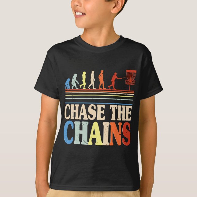 Camiseta Golf de Disco Persigue Las Cadenas  (Anverso)