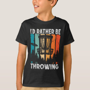 Camiseta Golf de Disco Retro Frolf Volando Preferiría Ser J
