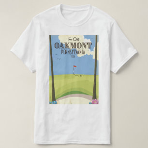 Camiseta Golf de Oakmont Pennsylvania