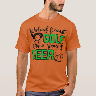 Camiseta Golf De Previsión De Fin De Semana Con Una Oportun