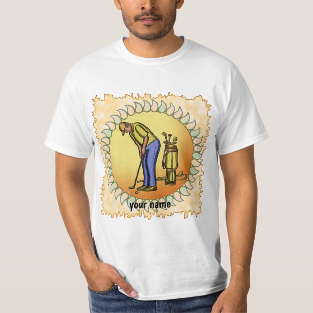Camiseta Golf del abuelo de Golfer (Anverso)