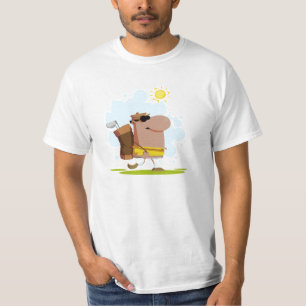 Camiseta Golf del día soleado - afroamericano