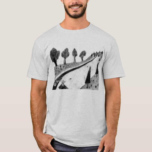 Camiseta golf del disco (Anverso)