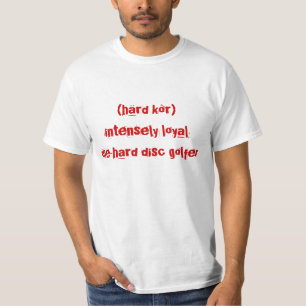 Camiseta GOLF del DISCO (kôr del härd)