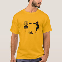 Camiseta Golf del disco - ponga en orden