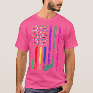 Camiseta Golf del Mes del Patrimonio Hispano de la Bandera 