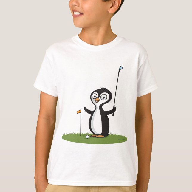 Camiseta Golf del pingüino (Anverso)