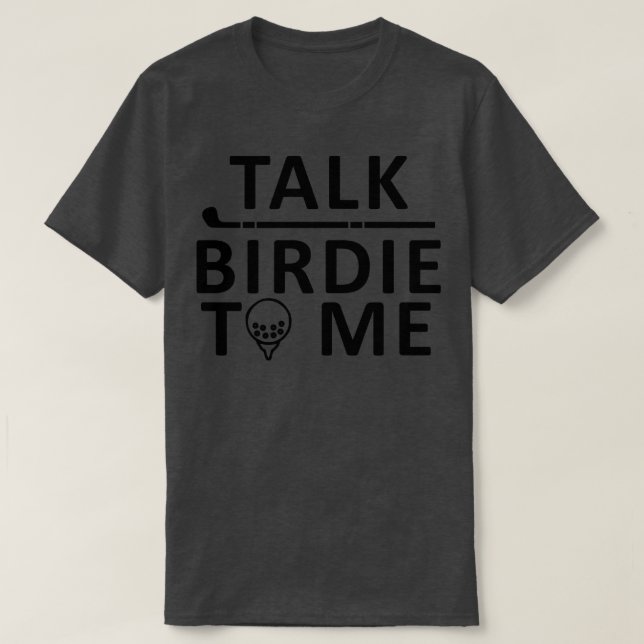 Camiseta golf divertido 4 (Diseño del anverso)