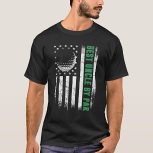 Camiseta Golf Ee.Uu. Bandera Americana Mejor Tío De Par