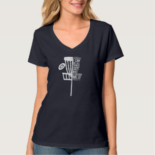Camiseta Golf en disco cristiano puedo hacer todas las cosa