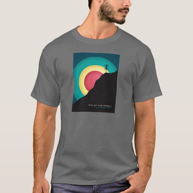 Camiseta Golf en disco extremo (Anverso)