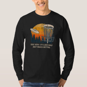 Camiseta Golf en disco Mucho Mejor Golfer Sayings Disco Gol