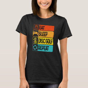Camiseta Golf en Disco para Hombres Mujeres Jugador de Golf