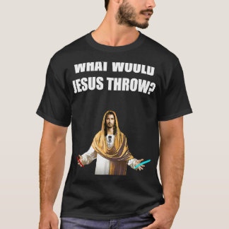 Camiseta Golf en disco ¿Qué lanzaría Jesús al golf de Frisb
