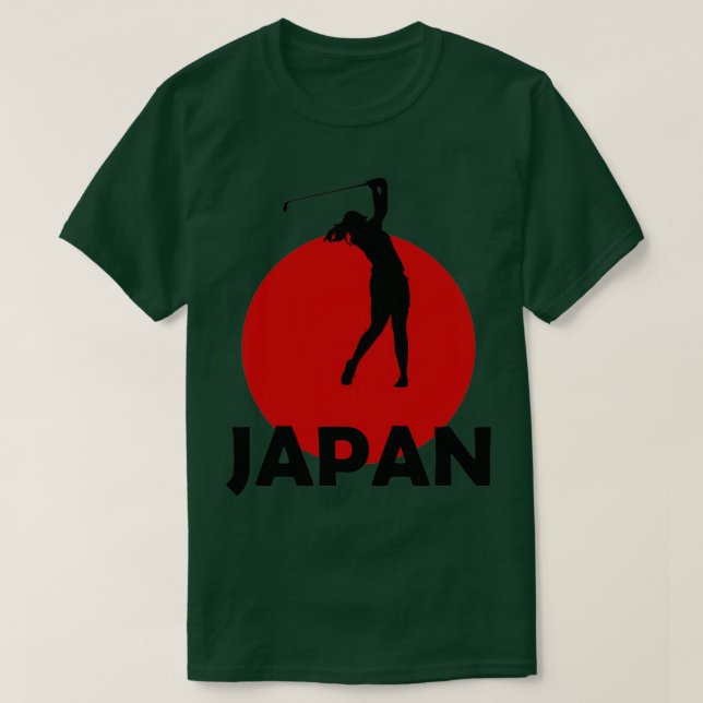 Camiseta Golf en Japón (Diseño del anverso)
