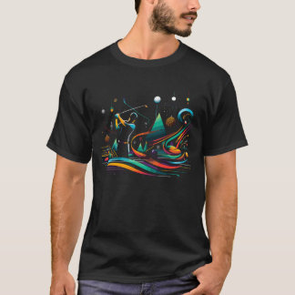 Camiseta Golf en un sueño tecnicolor