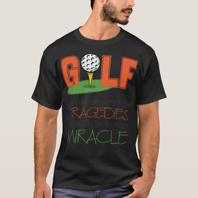 Camiseta Golf - equipo de golf deportivo (Anverso)